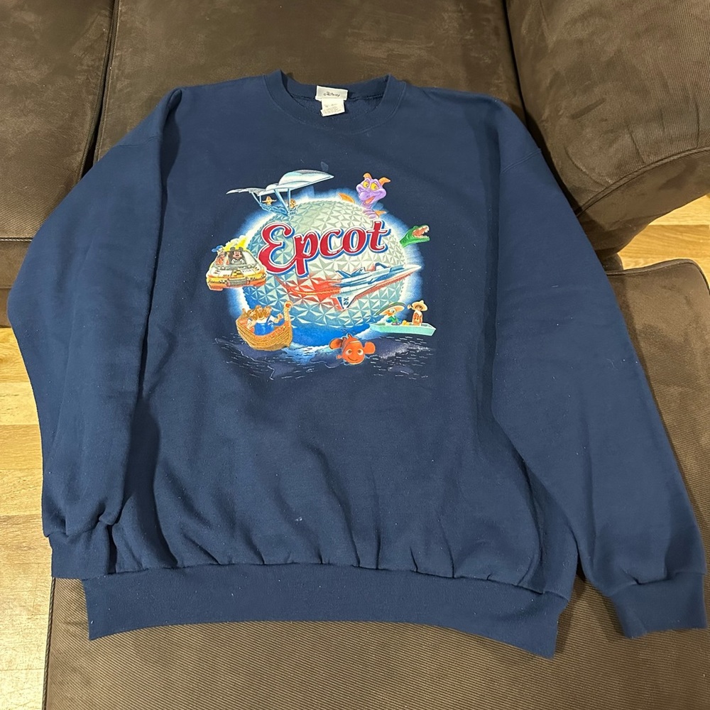 DISNEY EPCOT Vintage Crewneck Size XL 90s